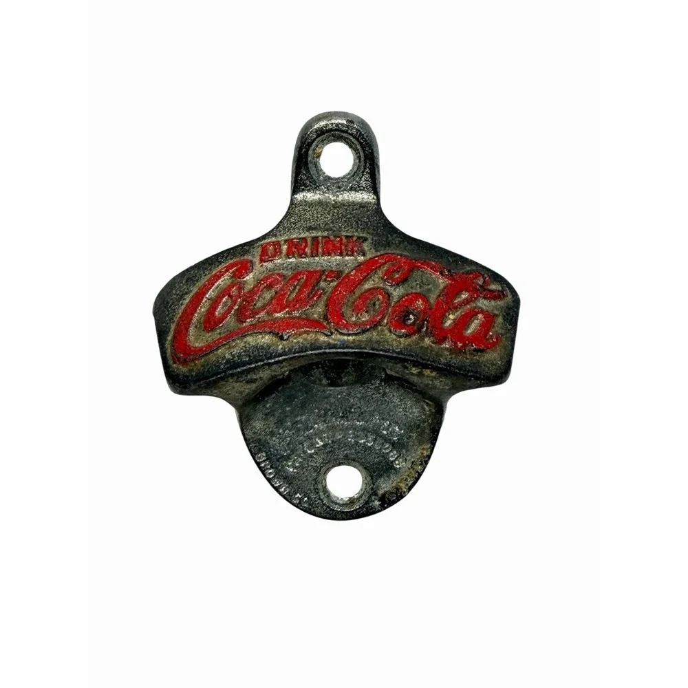 2  Coca Cola Metal Bottle Openers Wall Mount Starr, Numbers 2 & 4 Free Shipping